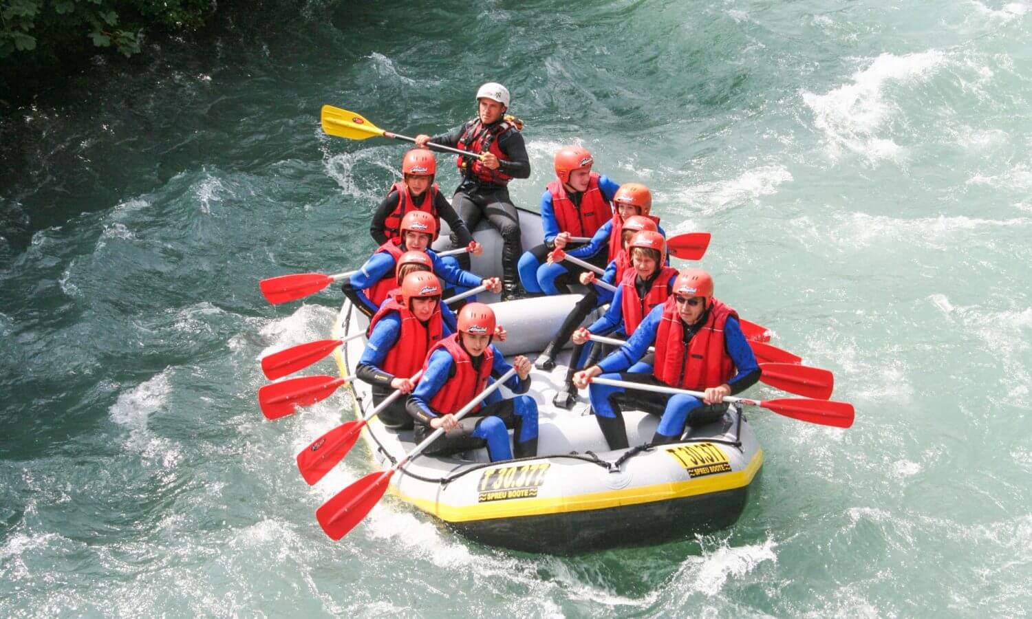 Familienrafting Zillertal Playarena