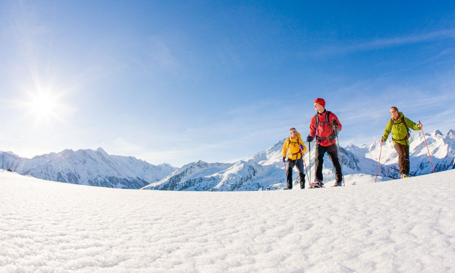 Schneeschuhwandern Wildkarspitze Zillertal